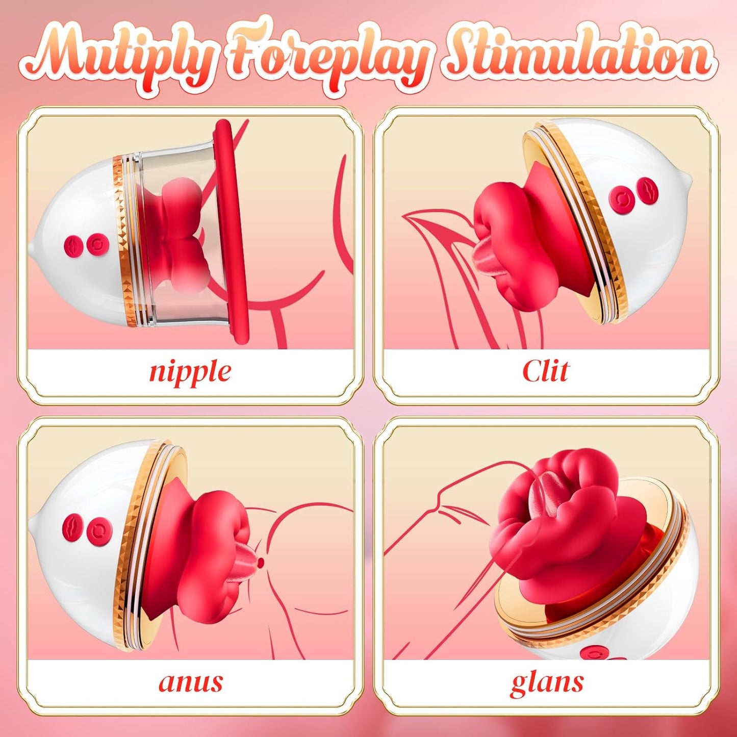 💥New on sale 2025 💞💋Special introduction of the perfect oral sex toy - Desire Tongue