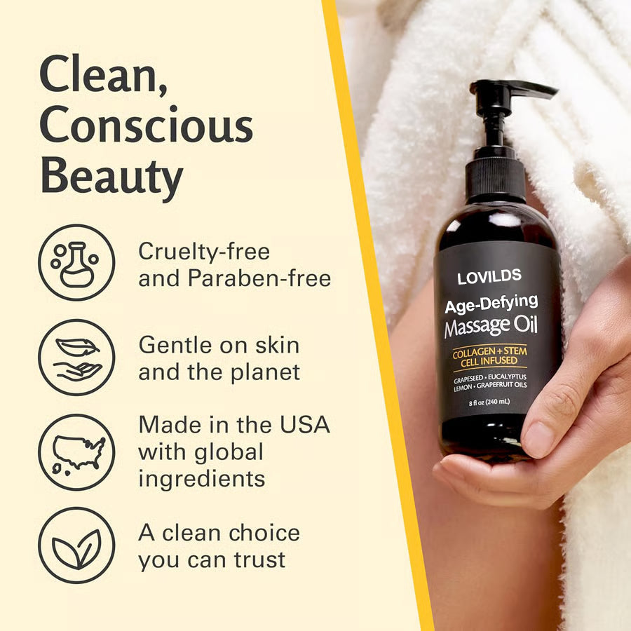 šLimited time offerā” 50K+ SOLD! Almost Gone-š„Lovilds Age-Defying Revival Collagen & Stem Cell Body Oil