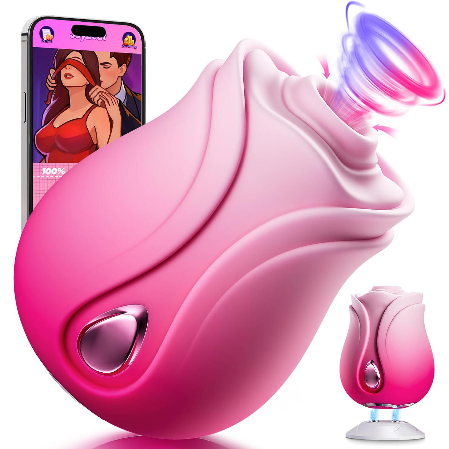 🔥🎁 2025 HOT Deal 💥Women Adult Toy with 10 Sucking & Vibrating Modes-Ultimate Pleasure Toy for Women, Solo or Partner Play 😍