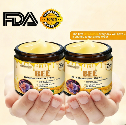 ✨FDA Approved:LOVILDS™  Bee Skin Restoration Cream — 🔥Limited Time 70% OFF🔥