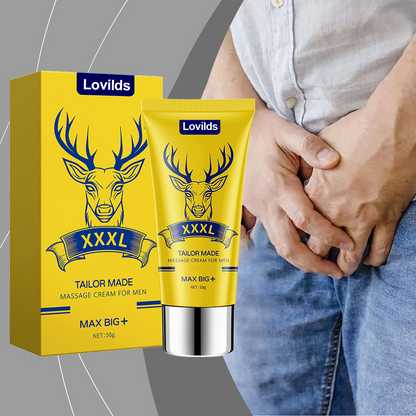 Final 3 Hours: 60% OFF🔥 Lovilds™ DeerHorn Male Vitality Massage Cream🦌