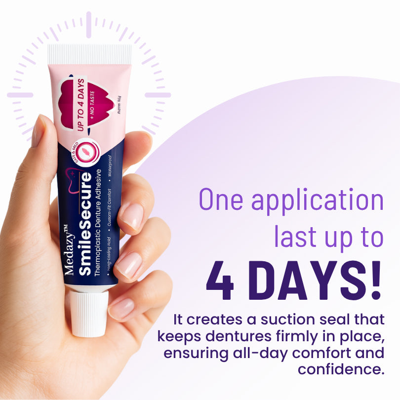 Medazy™ SmileSecure Thermoplastic Denture Adhesive