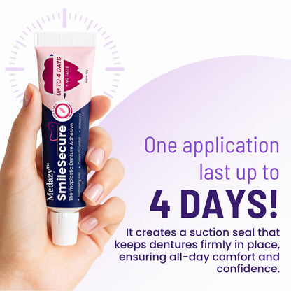 Medazy™ SmileSecure Thermoplastic Denture Adhesive