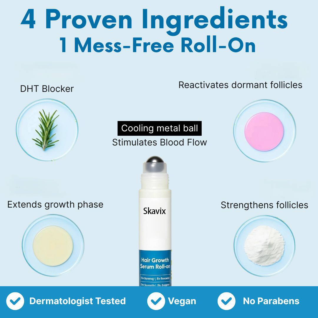 Skavix Hair Revival Serum(Limited time discount 🔥 last day)